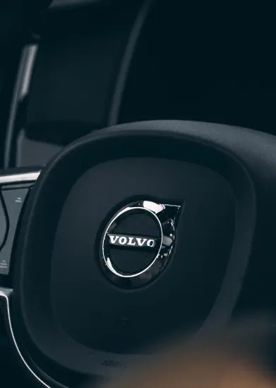 Volvo steering wheel