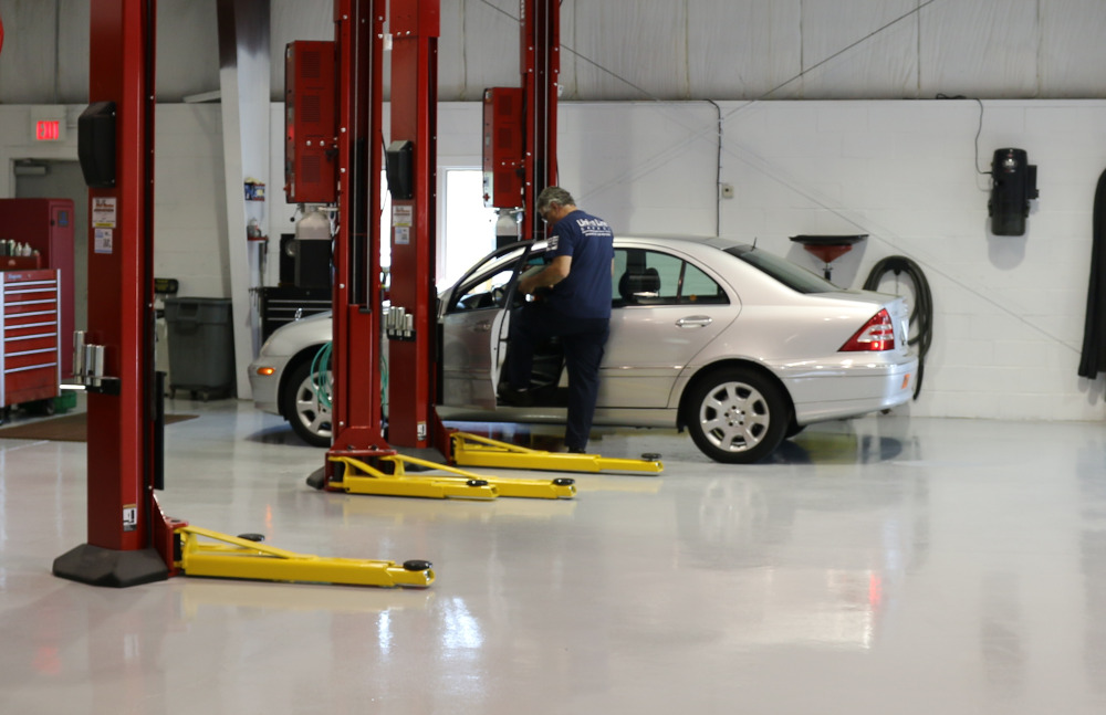 Mercedes repair at Union Line Garage
